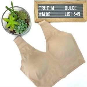 NWOT True Padded Wireless Bra M, Dulce (M05)